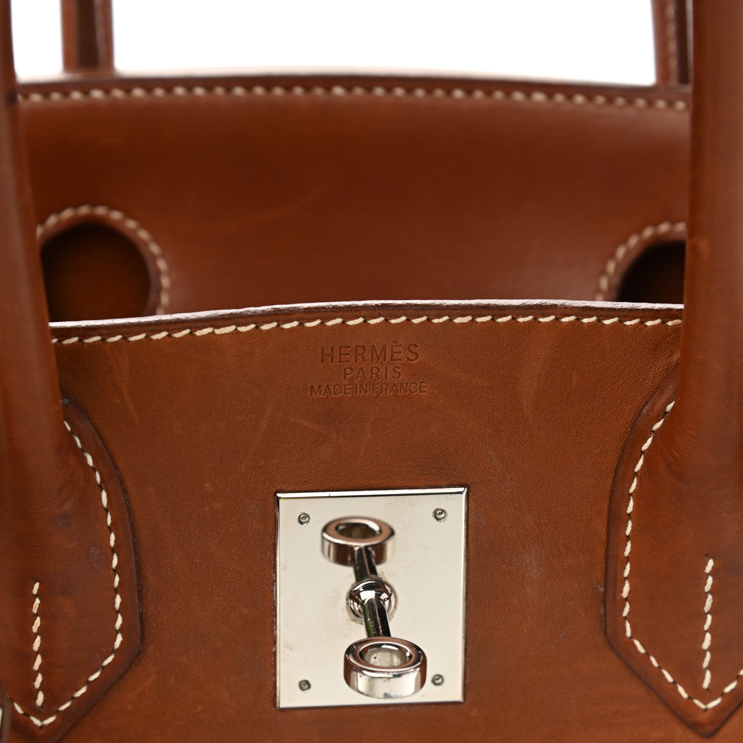 Hermes Toile Barenia Birkin 30 Fauve 6 of 26