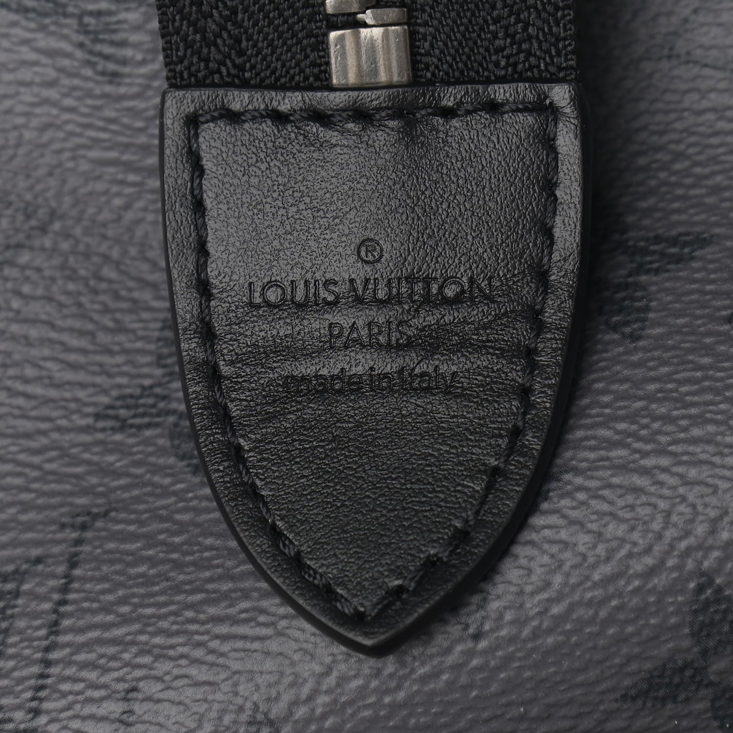Louis Vuitton Monogram Eclipse Cabas Zippe GM Black 6 of 8