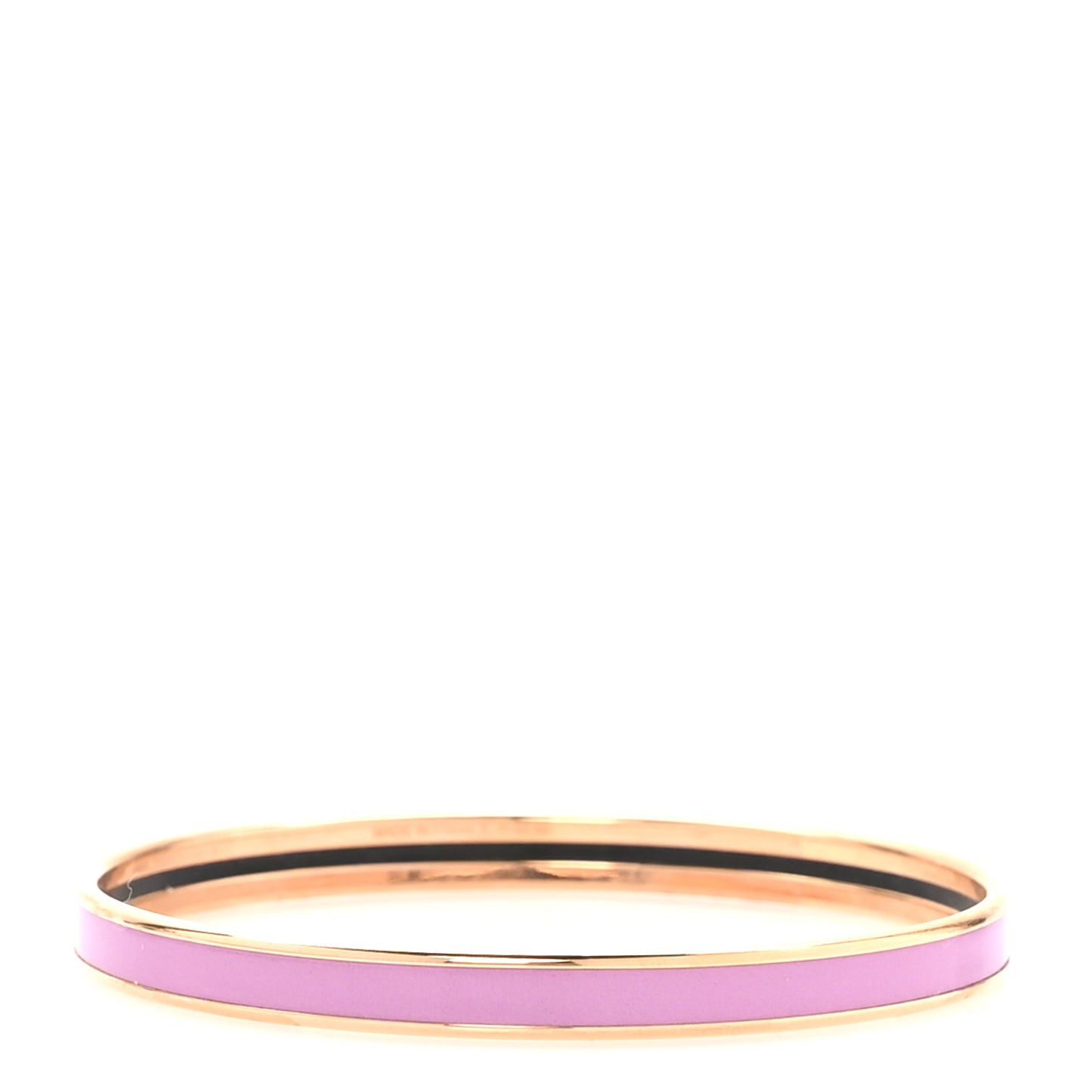Enamel Uni Bangle Rose Dragee