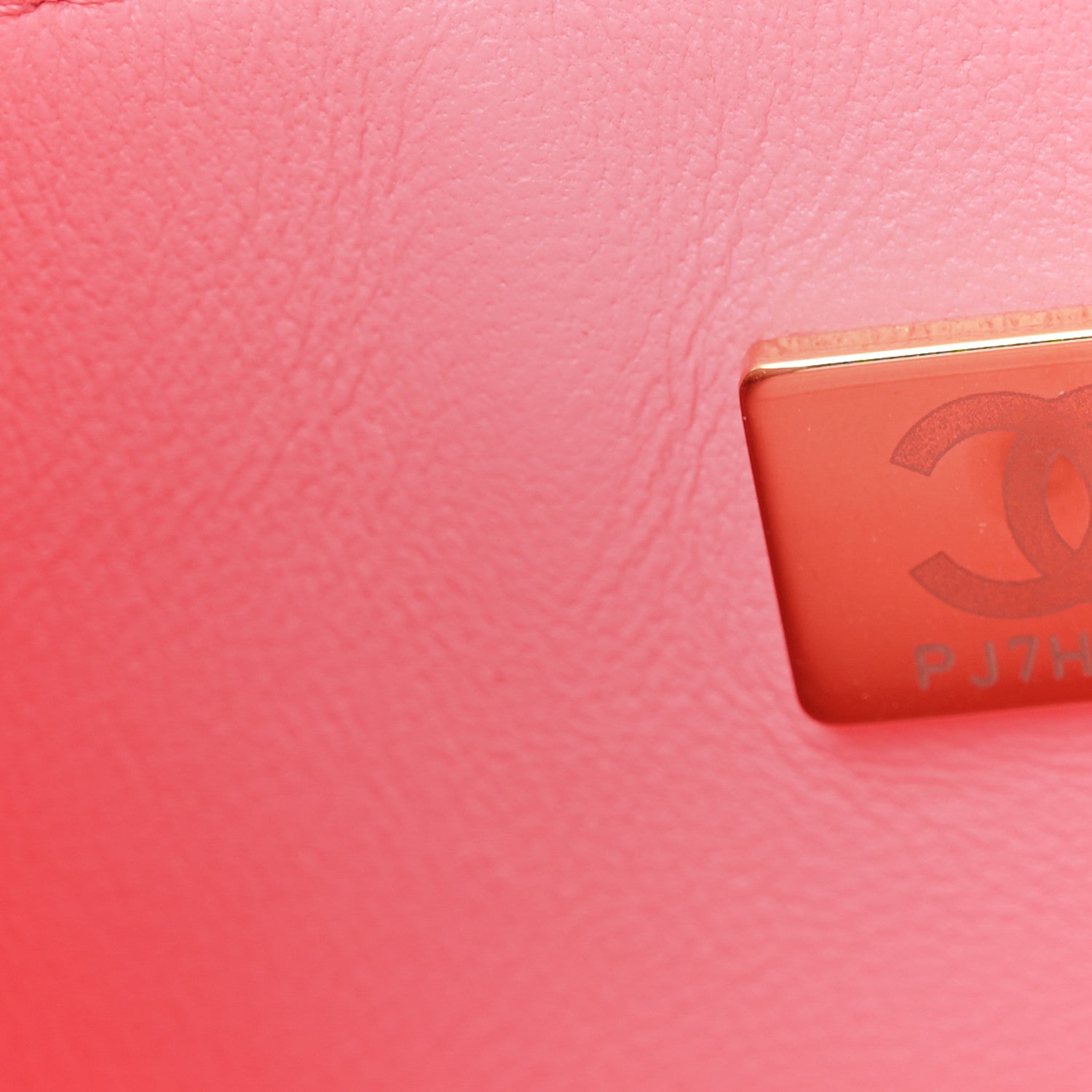 Chanel Lambskin Quilted Mini Rectangular Flap Pink 7 of 11