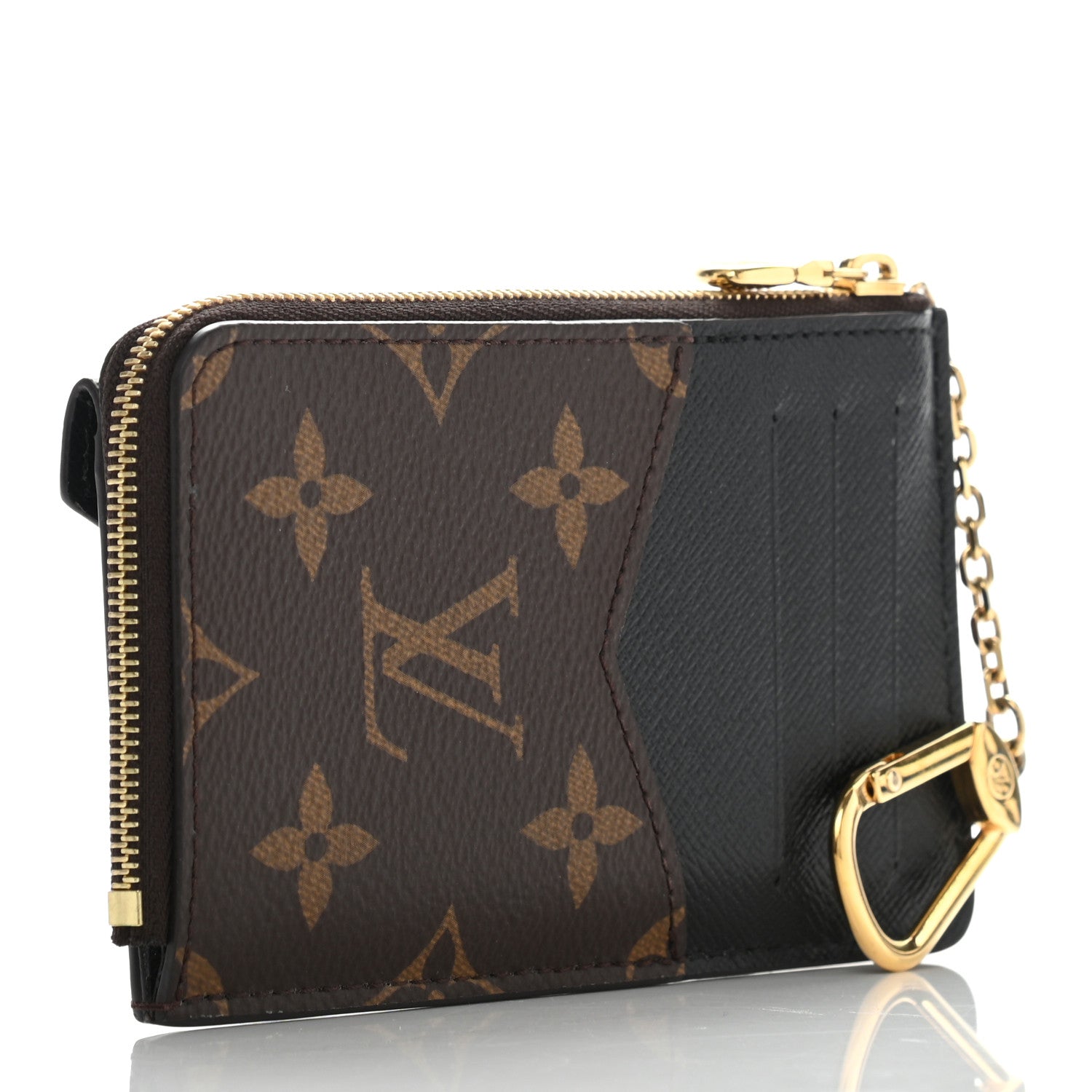 Louis Vuitton Monogram Recto Verso Card Holder Black 3 of 7