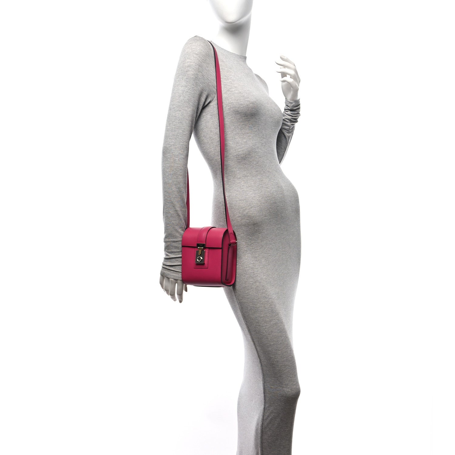 Moynat Box Calfskin Cabotine Pink 2 of 10