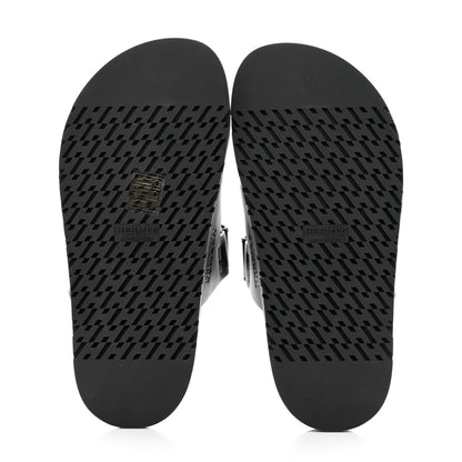 Hermes Calfskin Womens Chypre Sandal 35 Black 5 of 9