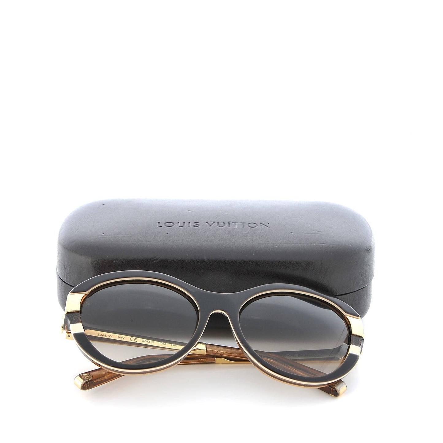 Petit Soupcon Cat Eye Sunglasses Z0487W Brown