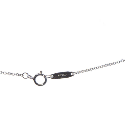 Tiffany Platinum Diamond Grace Pendant Necklace 5 of 7