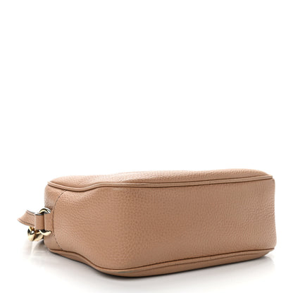 Gucci Pebbled Calfskin Small Soho Disco Bag Camelia 4 of 13