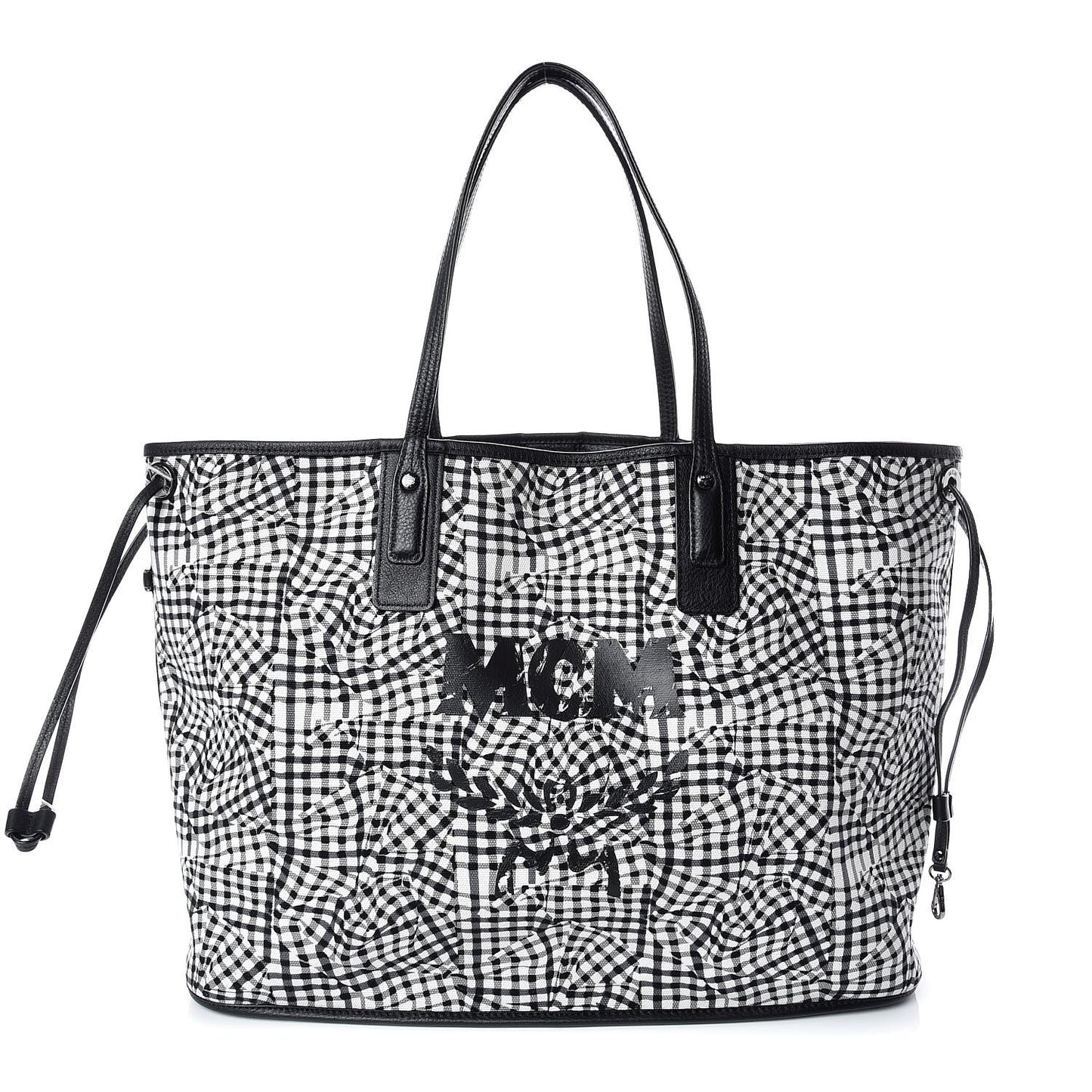 Visetos Large Liz Reversible Shopper Tote Black