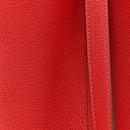 Hermes Taurillon Maurice Picotin Lock 18 PM Rouge Piment 8 of 11