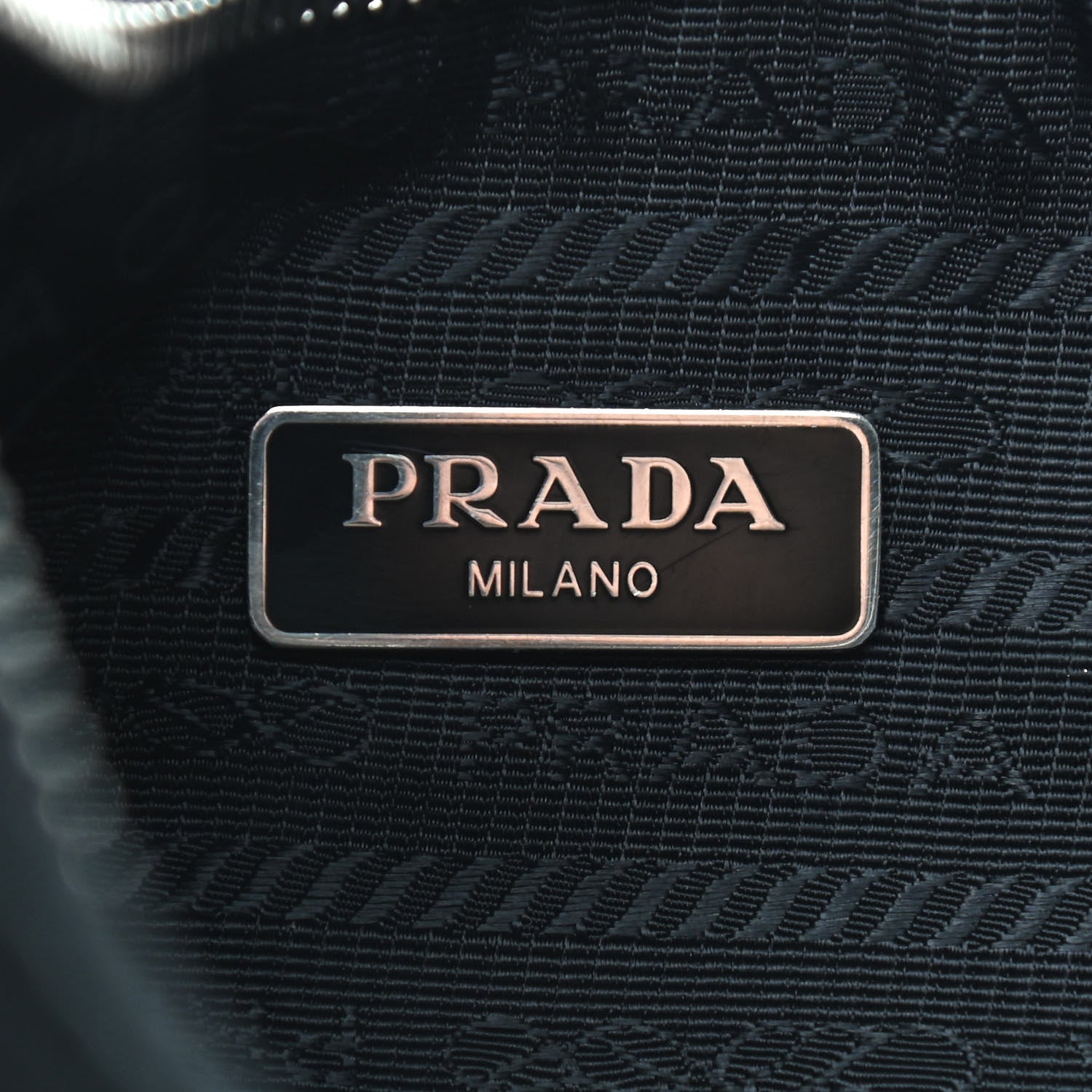 Prada Nylon Re-Edition 2005 Shoulder Bag Black 6 of 8