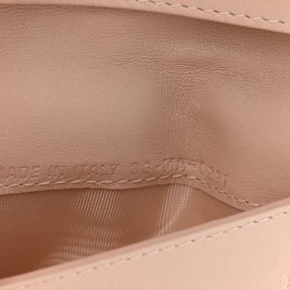 Christian Dior Lambskin Cannage Mini Lady Dior Wallet Rose Pink 7 of 8