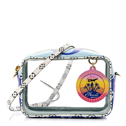 Louis Vuitton Monogram Giant Hawaii Beach Pouch Blue 1 of 10