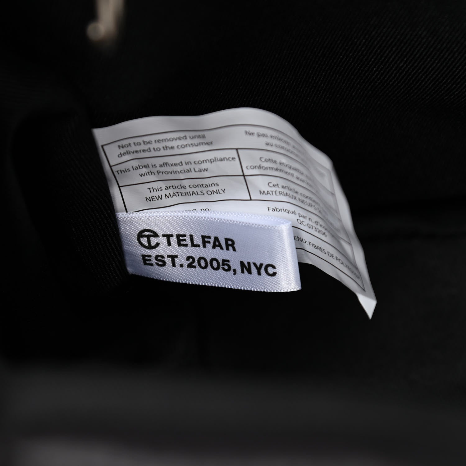 Telfar Nylon Medium Puff Shopping Bag Black 7 of 11