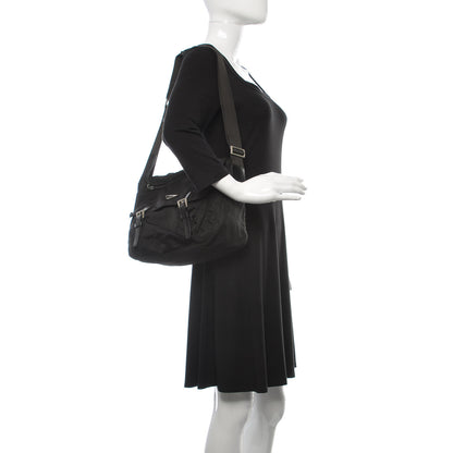 Prada Nylon Vela Messenger Bag Black 2 of 11
