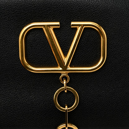 Valentino Garavani Vitello VCase Shoulder Bag Black 12 of 12