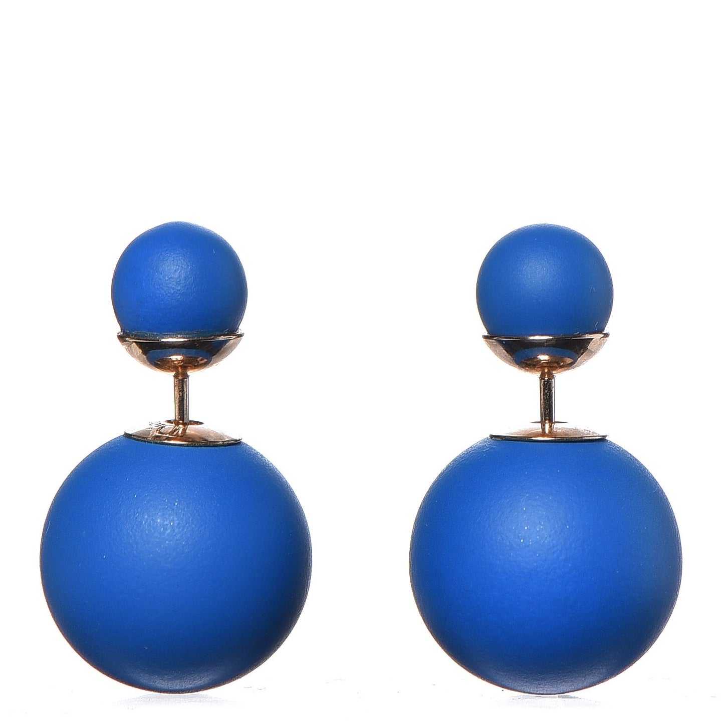 Mise En Dior Tribal Earrings Blue