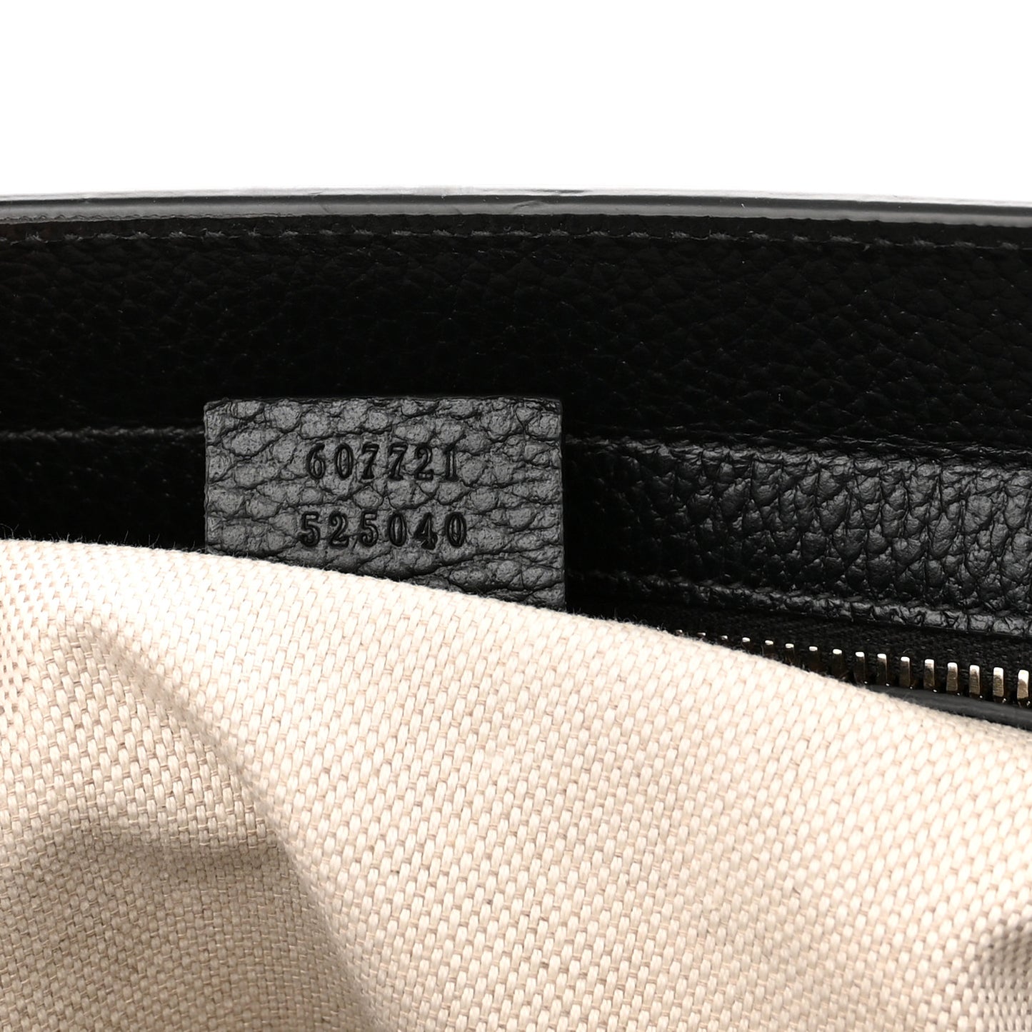 Dollar Calfskin Large Soho Top Handle Satchel Black