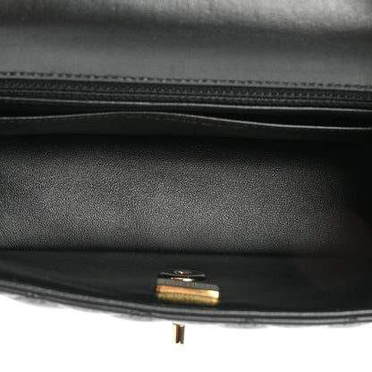 Chanel Lambskin Quilted Mini Rectangular Flap Black 5 of 10
