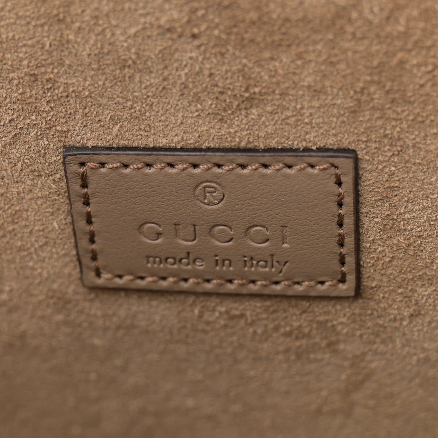 GG Supreme Monogram Small Dionysus Shoulder Bag Taupe