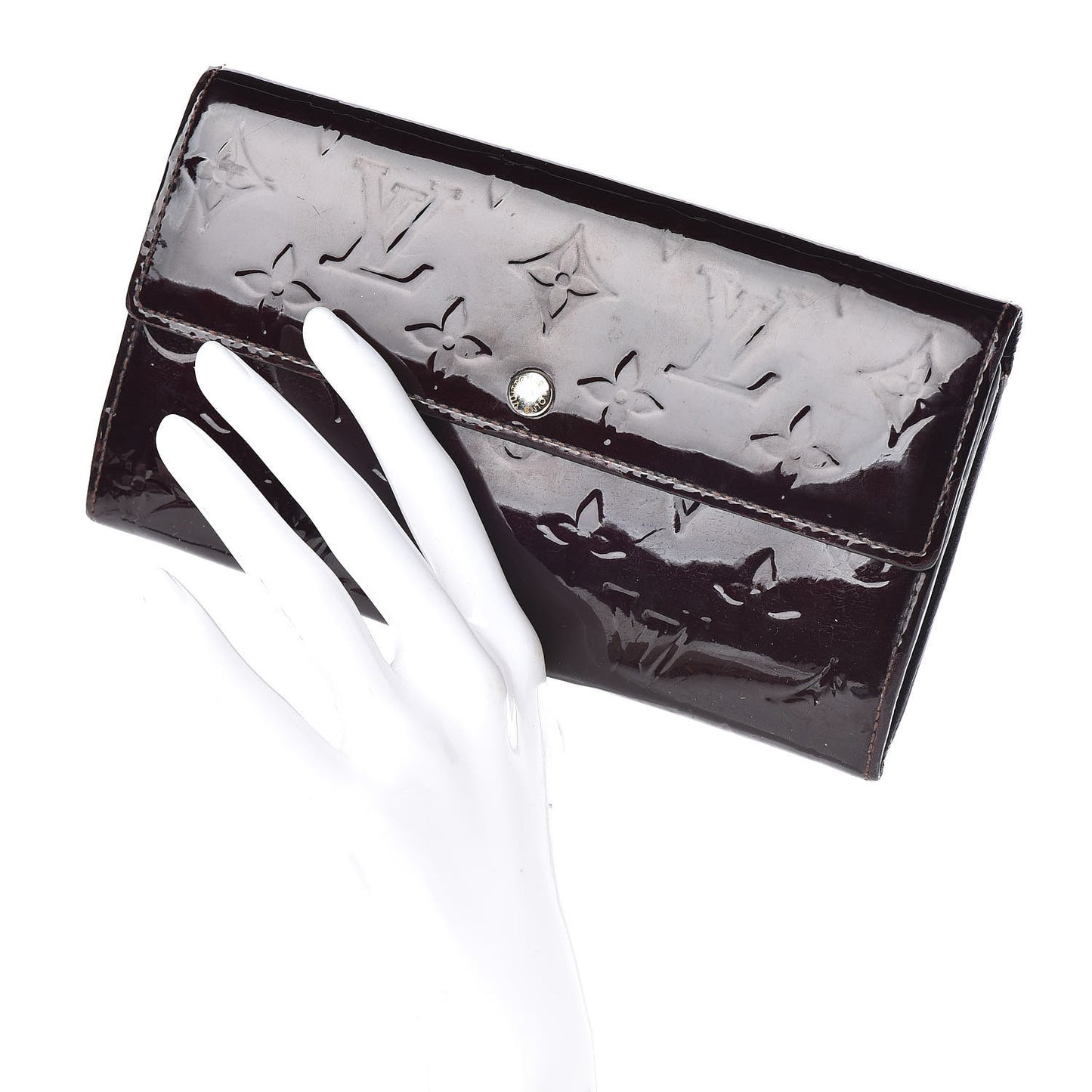 Vernis Sarah Wallet Amarante