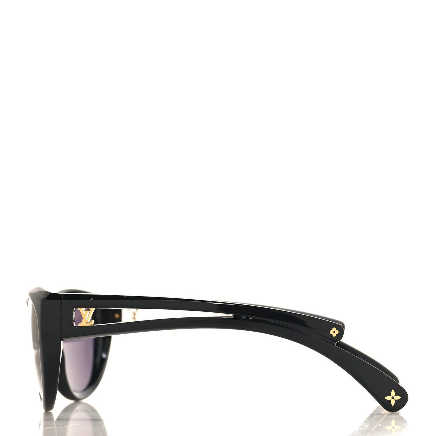 Acetate Cat Eye Flore Sunglasses Z0449W Black