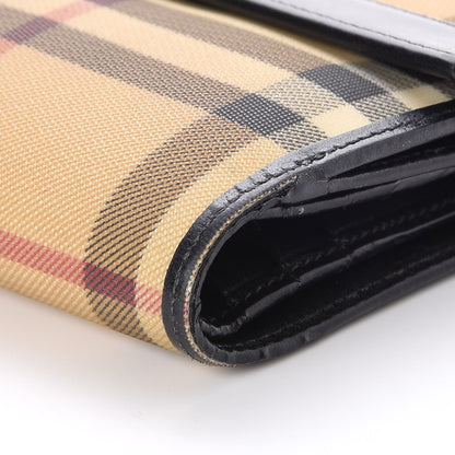 Burberry House Check Compact Wallet Black 9 of 12