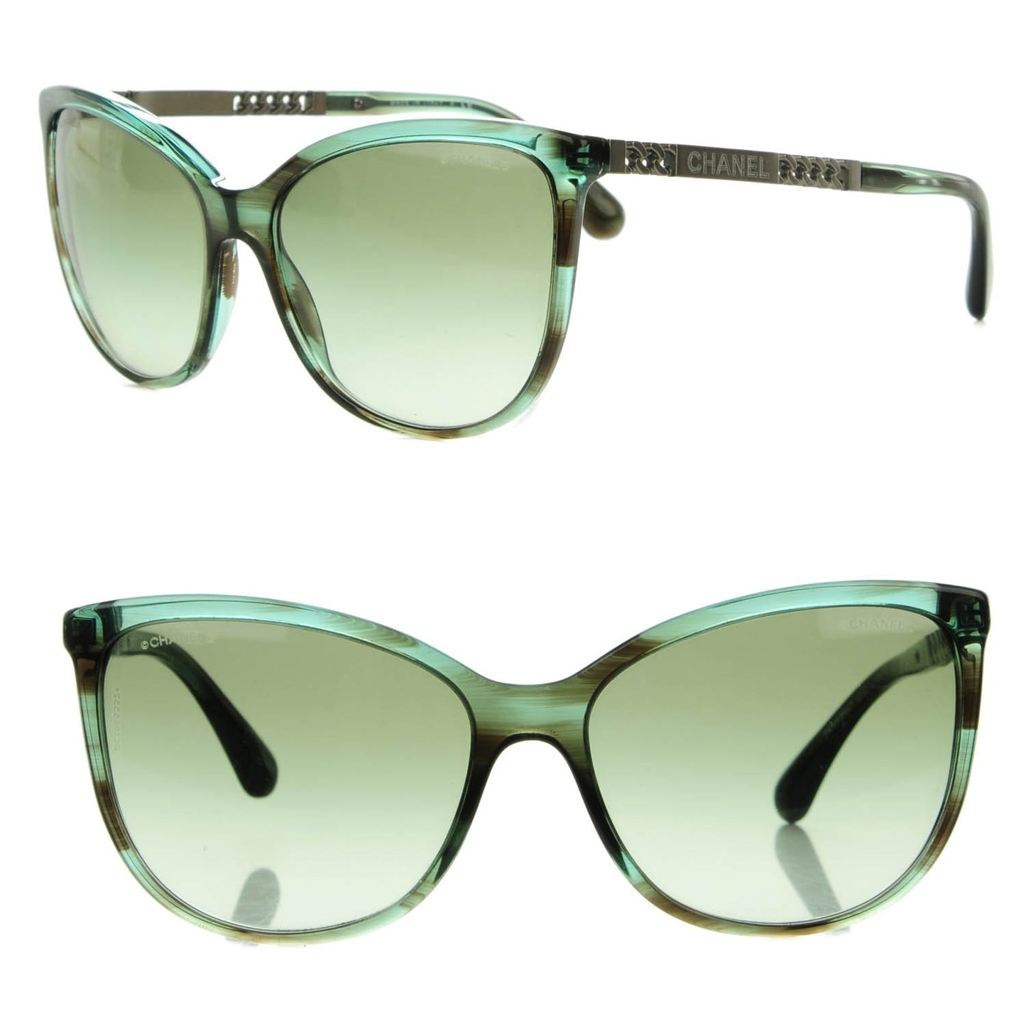 Butterfly Chain Sunglasses 5352 Green