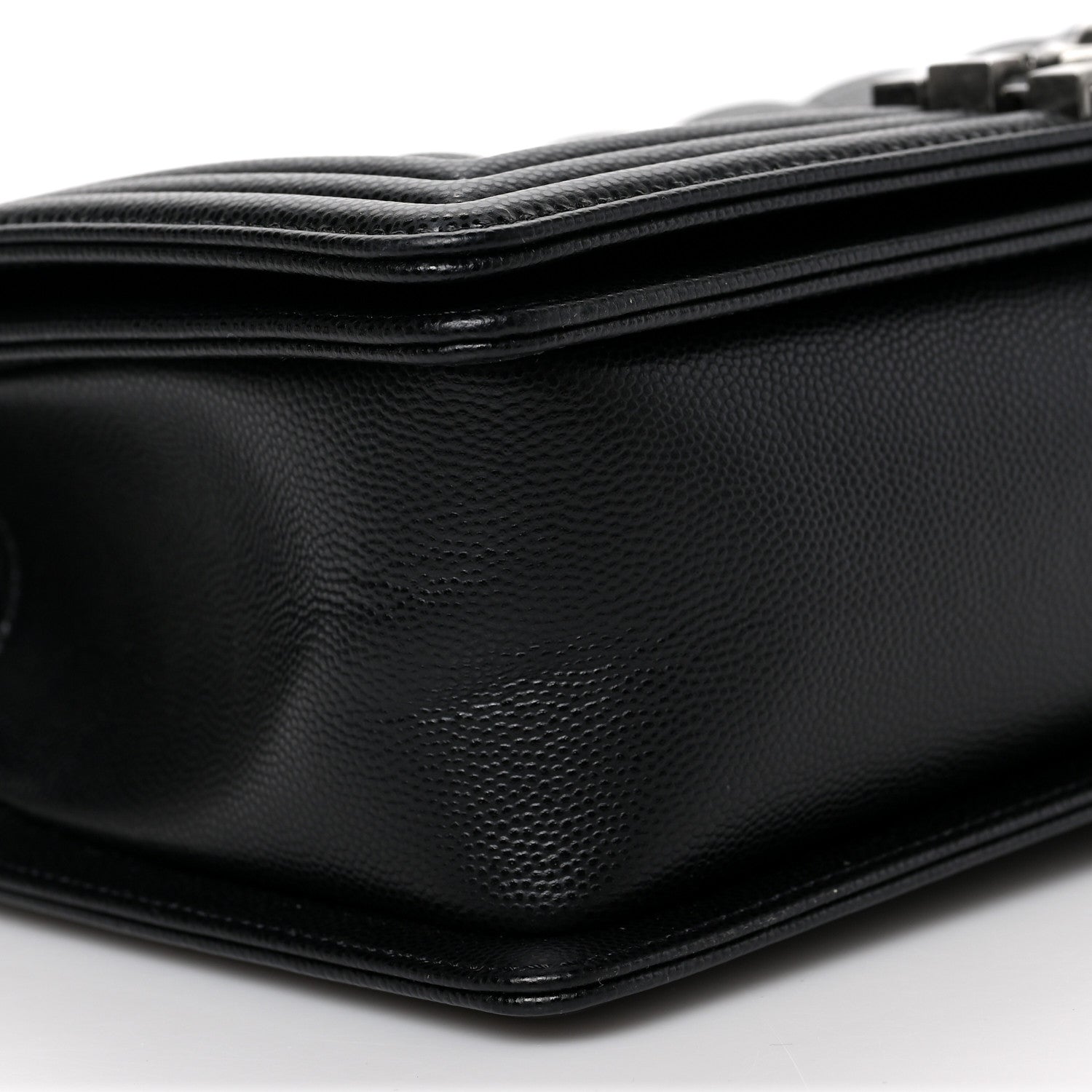Chanel Caviar Quilted Medium Boy Flap Black 8 of 9