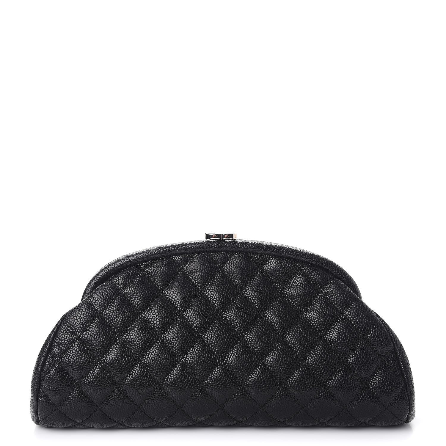 Chanel Caviar Quilted Timeless Clutch Black 1 of 8
