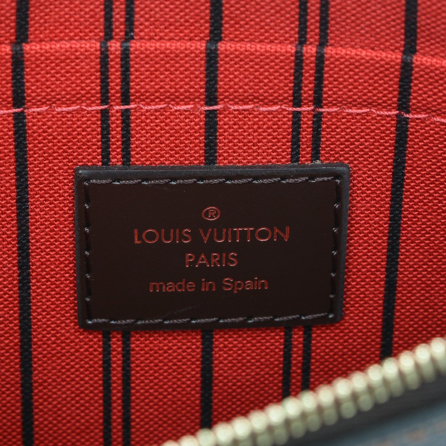 Damier Ebene Neverfull MM GM Pochette