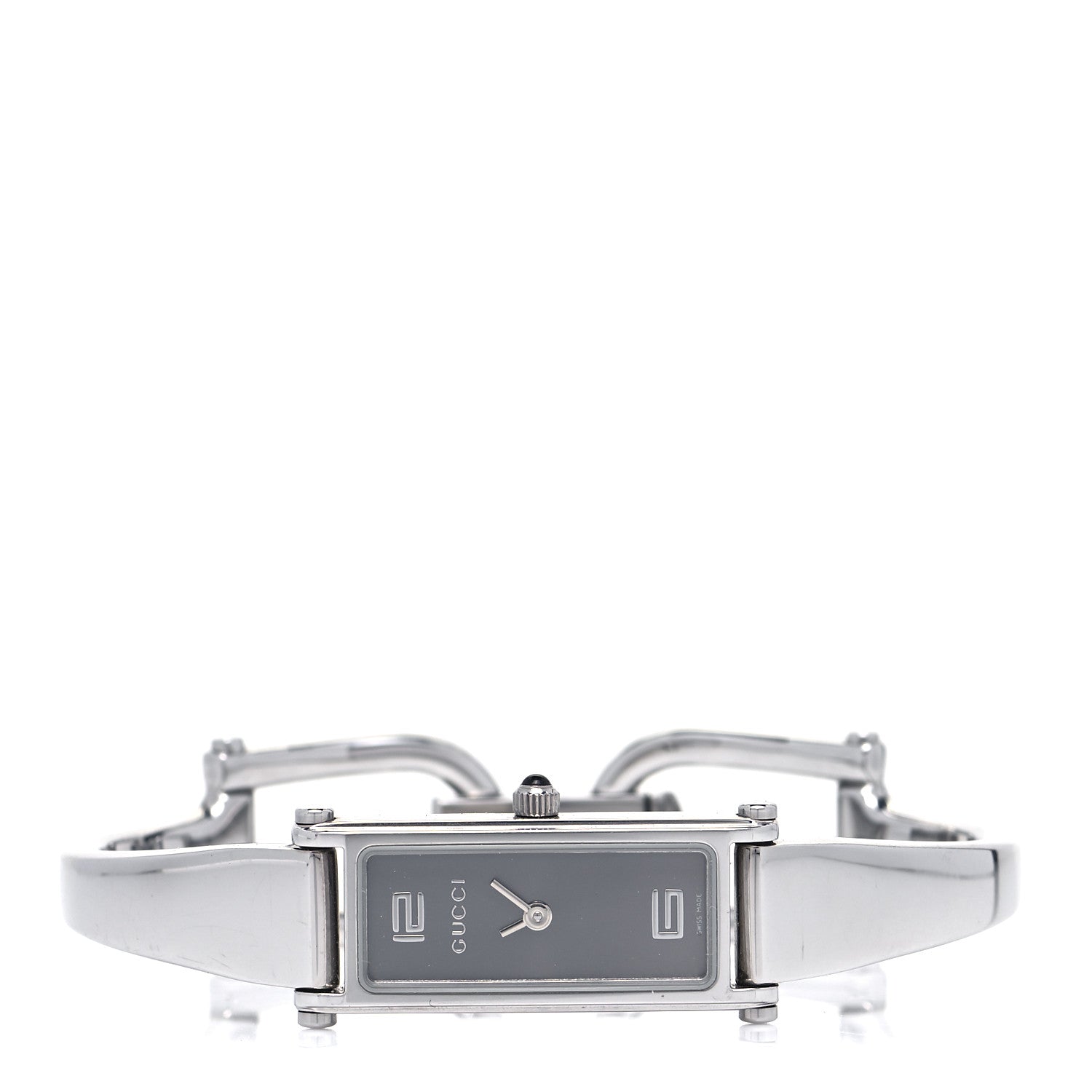 Gucci Stainless Steel 12mm 1500L Quartz Watch Grey 4 of 8