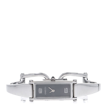 Gucci Stainless Steel 12mm 1500L Quartz Watch Grey 4 of 8