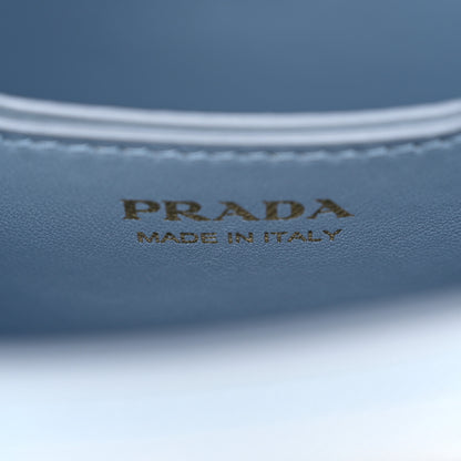 Prada Saffiano Cuir Calfskin Small Panier Bucket Bag Astrale 6 of 10