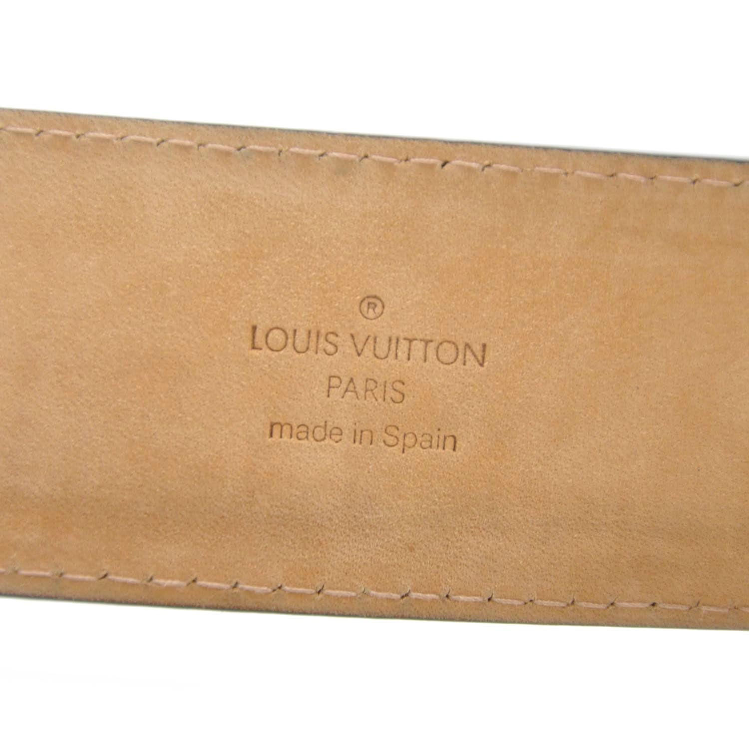 Louis Vuitton Jeans Calfskin Belt 85 34 2 of 5