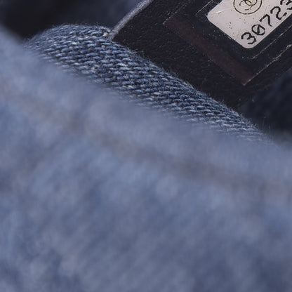 Chanel Denim CC Quilted Mini Square Flap Blue 7 of 11