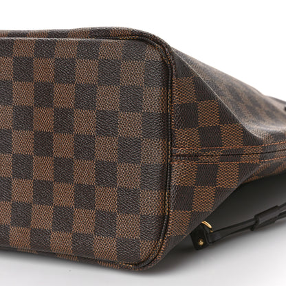 Louis Vuitton Damier Ebene Neo Neverfull MM Rose Ballerine 8 of 8