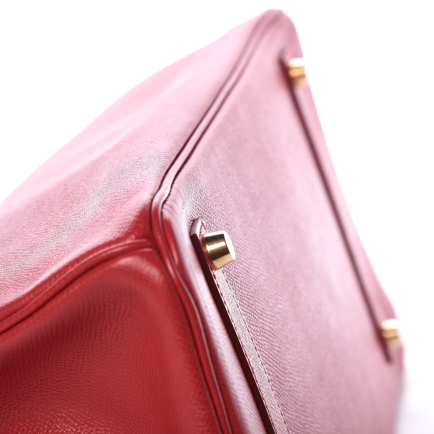 Hermes Courchevel Birkin 35 Rouge Casaque 35 of 35