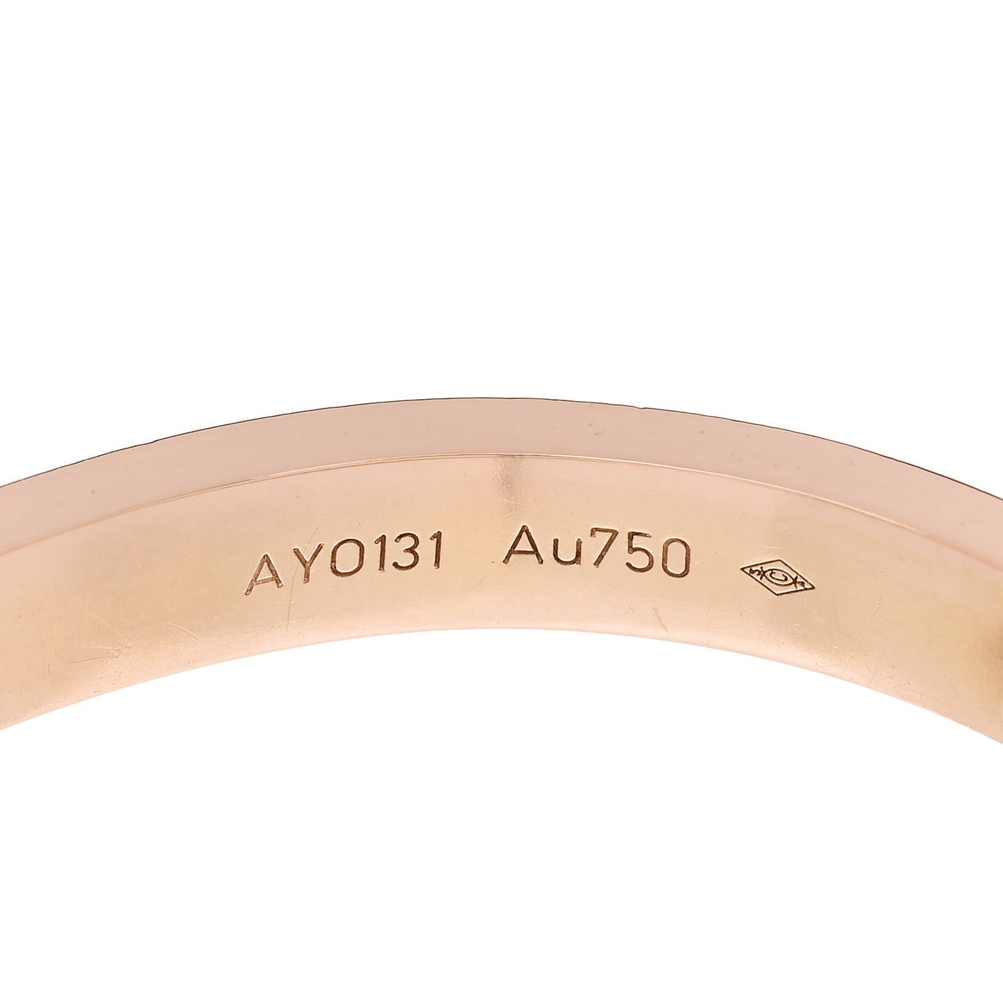 18K Pink Gold LOVE Bracelet 16