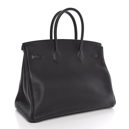 Hermes Togo Birkin 35 Black 3 of 11