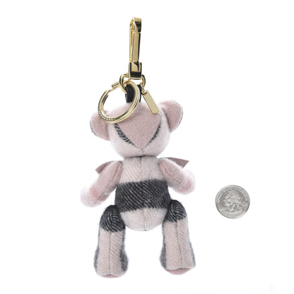 Burberry Cashmere House Check Colours Thomas Bear Bag Charm Ash Rose 2 of 4