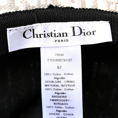 Christian Dior Oblique Bucket Hat 57 Grey 8 of 8