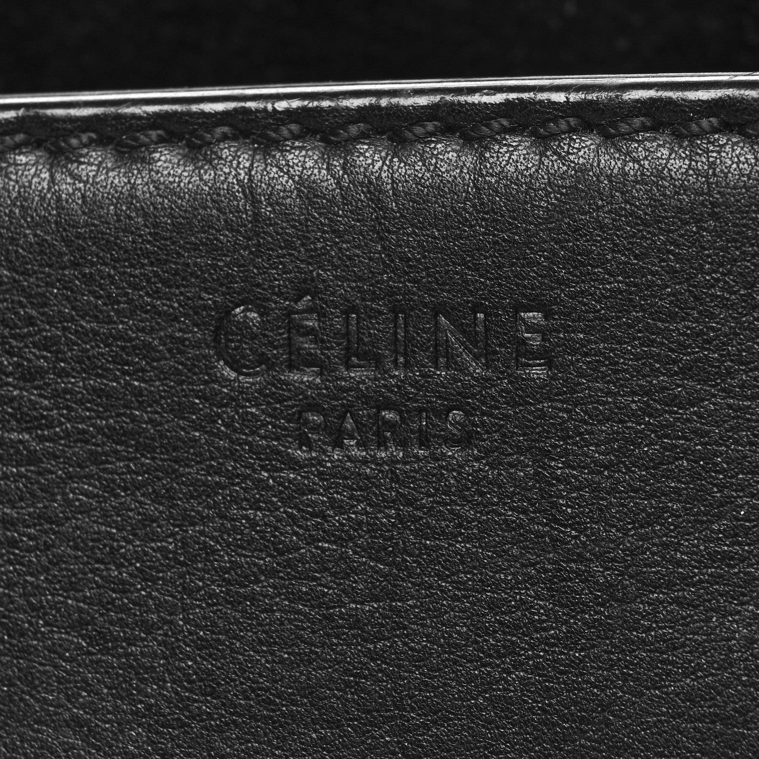 Celine Smooth Calfskin Medium Phantom Luggage Black 6 of 15