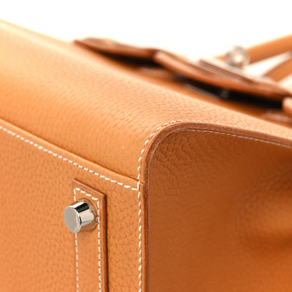 Hermes Vache Naturelle Grainee Birkin Sellier 30 Natural Sable 10 of 13