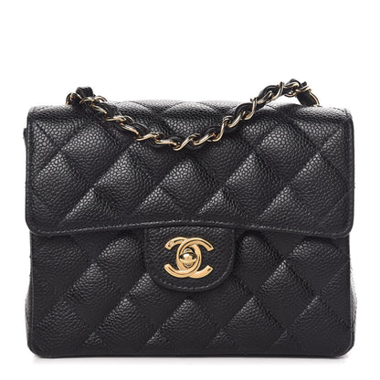 Chanel Caviar Quilted Mini Square Flap Black 1 of 11