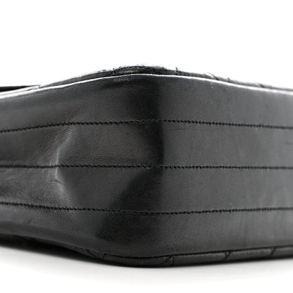 Chanel Lambskin Quilted Single Flap Black 10 of 15