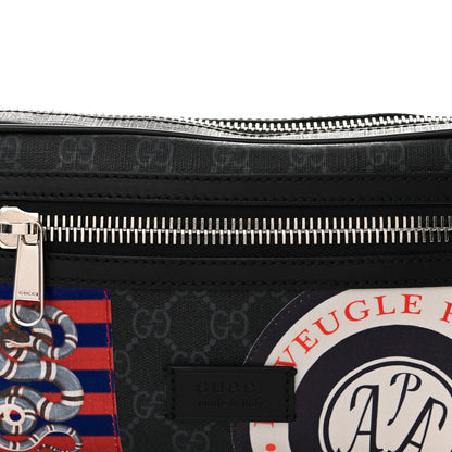 Gucci GG Supreme Monogram Night Courrier Belt Bag Black Multicolor 8 of 10