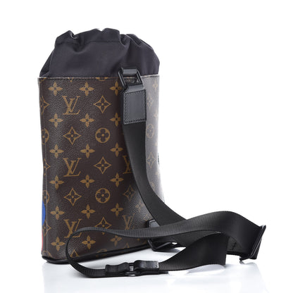 Louis Vuitton Monogram Chalk Sling Bag Marron 3 of 9