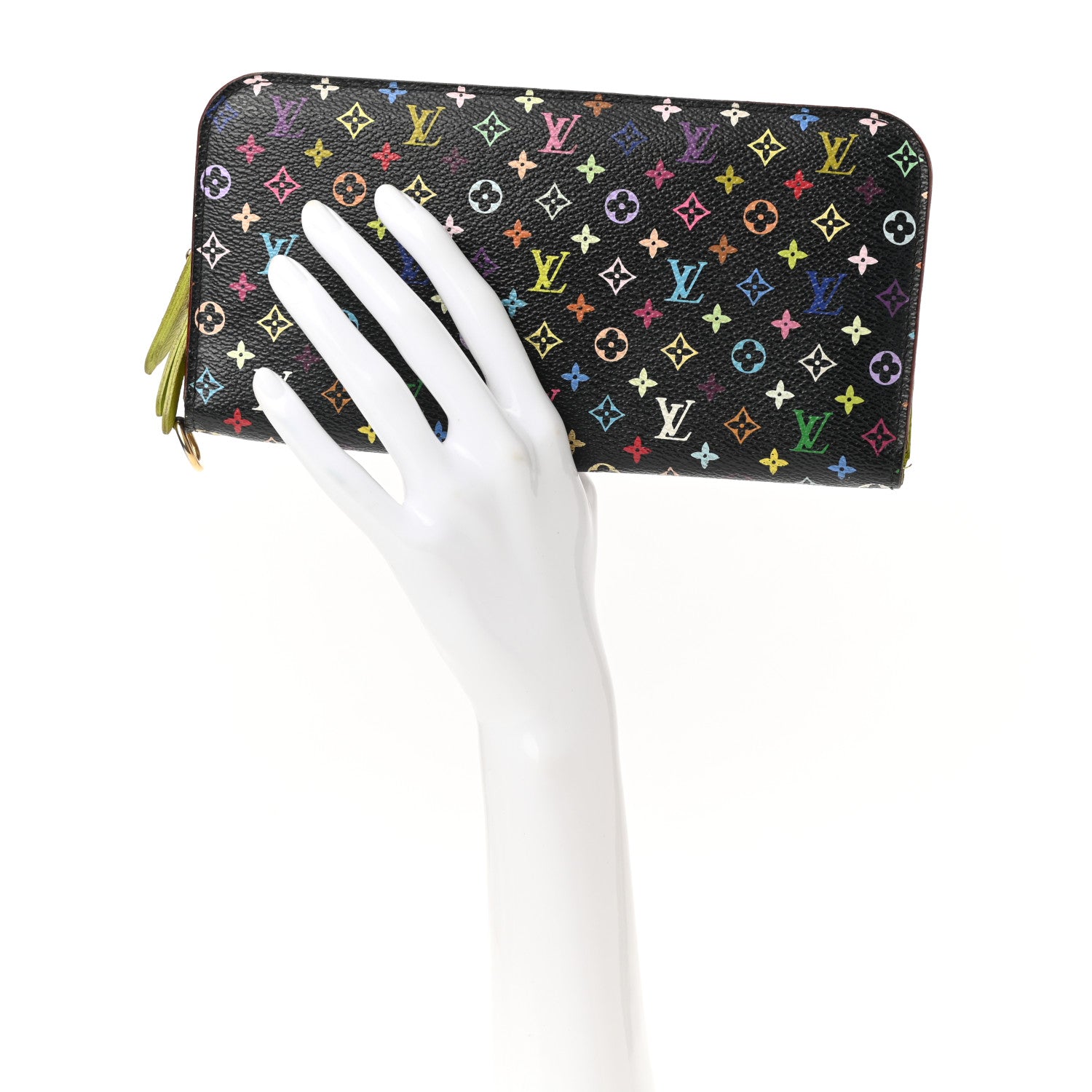 Louis Vuitton Monogram Multicolor Insolite Wallet Black Pistache 2 of 12