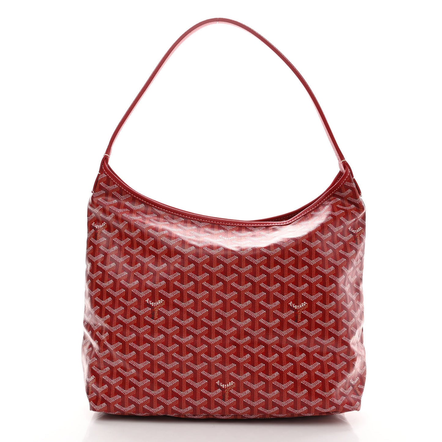 Goyardine Boheme Hobo Red