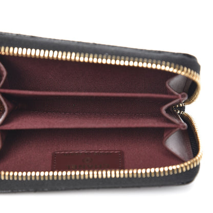 Chanel Caviar Quilted Zip Coin Purse Black 5 of 8