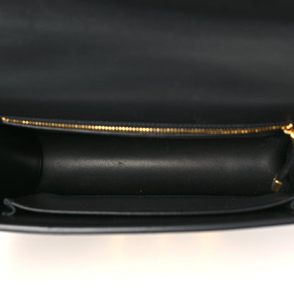 Christian Dior Crinkled Lambskin 30 Montaigne Flap Bag Black 5 of 9